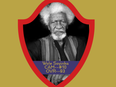 Nobel FC (1986): Wole&nbsp;Soyinka